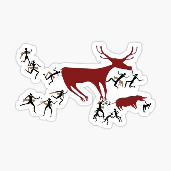 Item preview, Great Deer of Catalhoyuk designed and sold by archaeologyart.