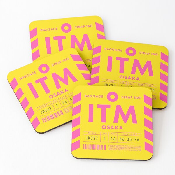 Item preview, Luggage Tag D - ITM Osaka Japan designed and sold by VoodooCircus.