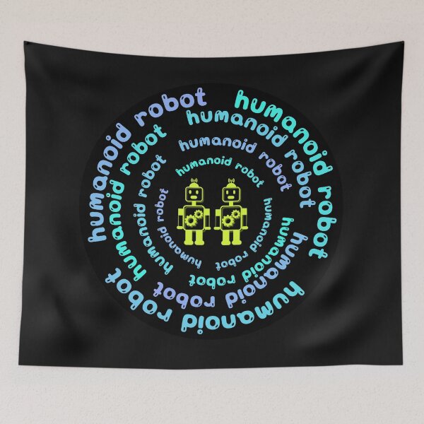 Item preview, humanoid robot,fluorescent color designed and sold by zzzozzo.
