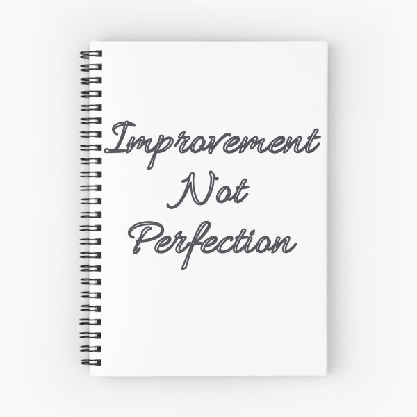 Item preview, Improvement Not Perfection designed and sold by Indepage.