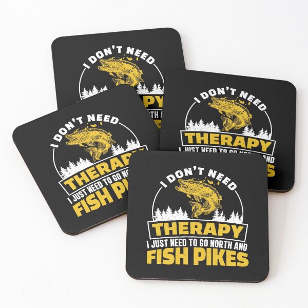 Artikelvorschau, Ich brauche keine Therapie Lustiger Fischer Ein Hechtangeln entworfen und verkauft von StrongShirts.