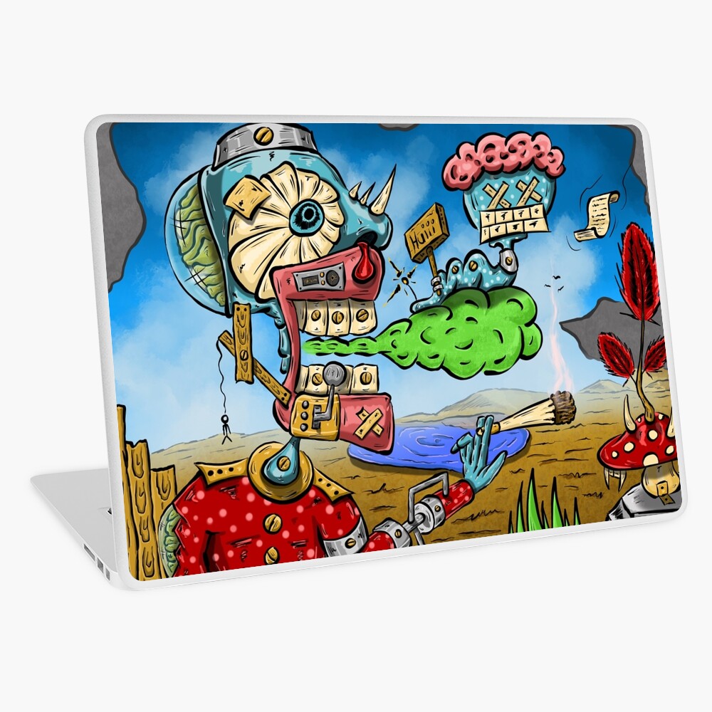 Item preview, Laptop Skin designed and sold by HilpArt.