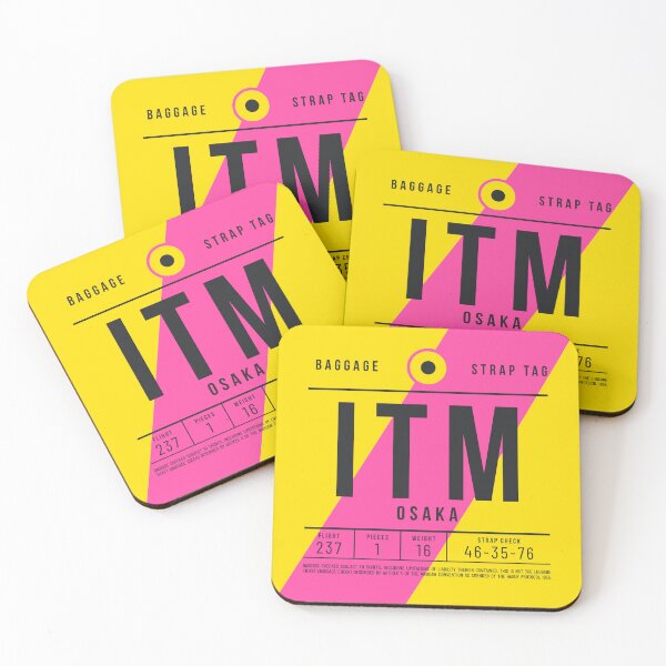 Item preview, Luggage Tag E - ITM Osaka Japan designed and sold by VoodooCircus.