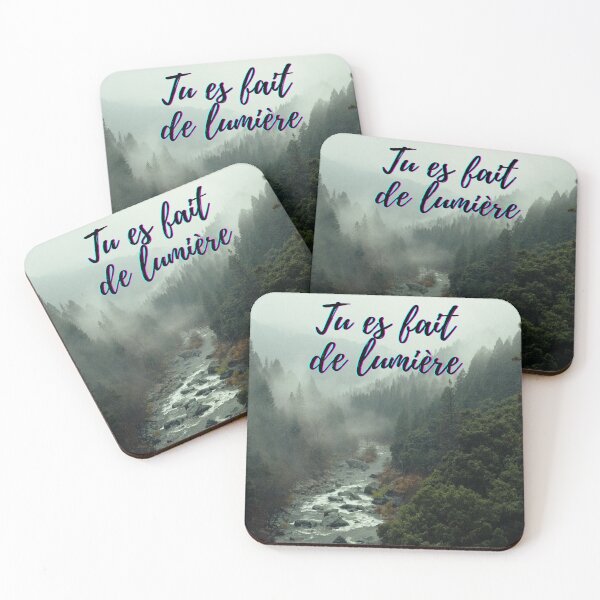 Item preview,  I am made of light - popular french quotes theme gifts  designed and sold by RebelliousRosee.