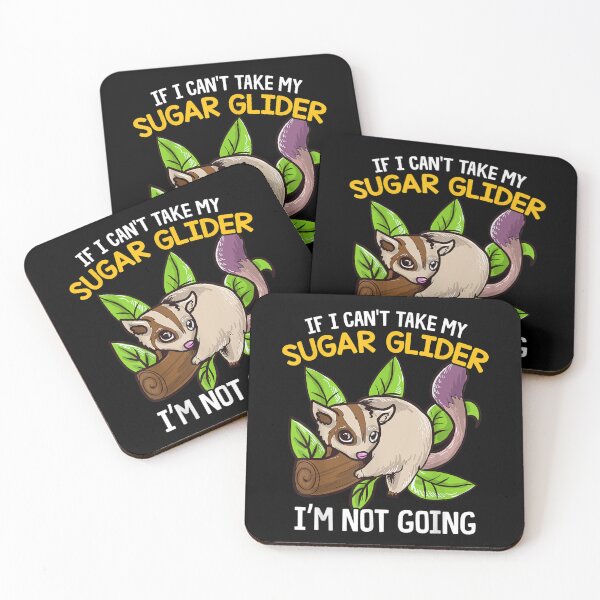 Item preview, If I Can't Take My Sugar Glider I'm Not Going, Baby Sugar Glider Gift Idea for Girls and Women designed and sold by laura-arcand.