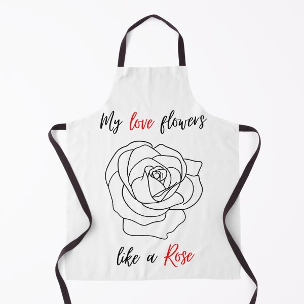 Item preview, My love flowers like a Rose, Red letters designed and sold by HuGoDesignZ.