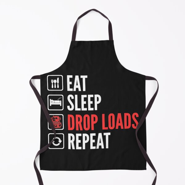 Item preview, Eat Sleep Drop Loads Repeat Trucker designed and sold by SentaSchmitt.