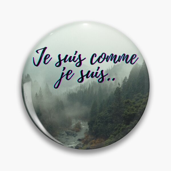 Item preview, I am what I am - popular french quotes theme gifts  designed and sold by RebelliousRosee.