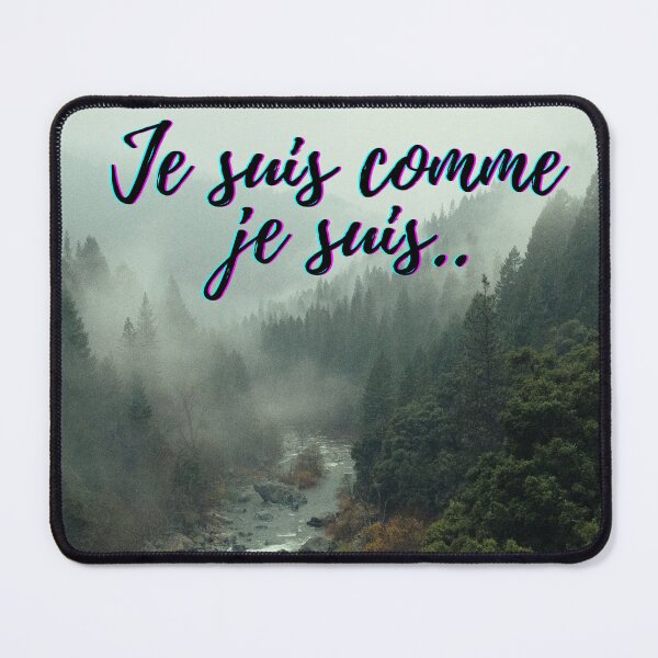 Item preview, I am what I am - popular french quotes theme gifts  designed and sold by RebelliousRosee.