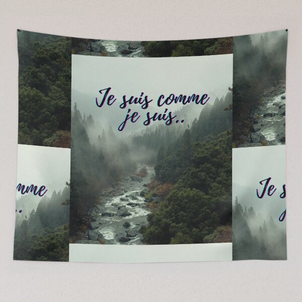 Item preview, I am what I am - popular french quotes theme gifts  designed and sold by RebelliousRosee.