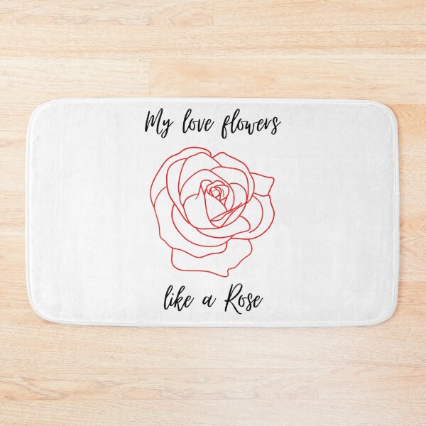 Item preview, My love flowers like a Rose, Red rose designed and sold by HuGoDesignZ.