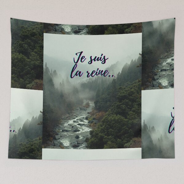 Item preview, I am the queen - popular french quotes theme gifts  designed and sold by RebelliousRosee.