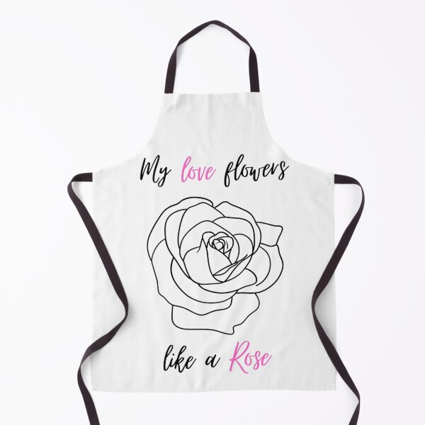 Item preview, My love flowers like a Rose, Pink letters designed and sold by HuGoDesignZ.
