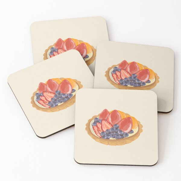 Item preview, Fruit tart designed and sold by Purplepugprints.