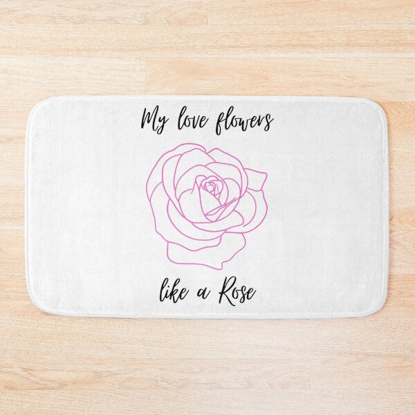 Item preview, My love flowers like a Rose, Pink rose designed and sold by HuGoDesignZ.