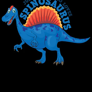 Vorschaubild zum Design Just A Boy Who Loves Spinosaurus Dinosaur Boys Spinosaurus Gear von DynamicDesign