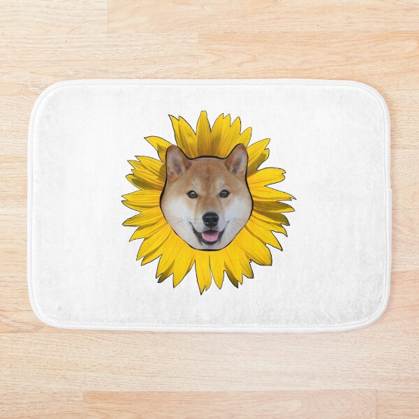 Item preview, sunflower yellow shiba designed and sold by the-cute-one.
