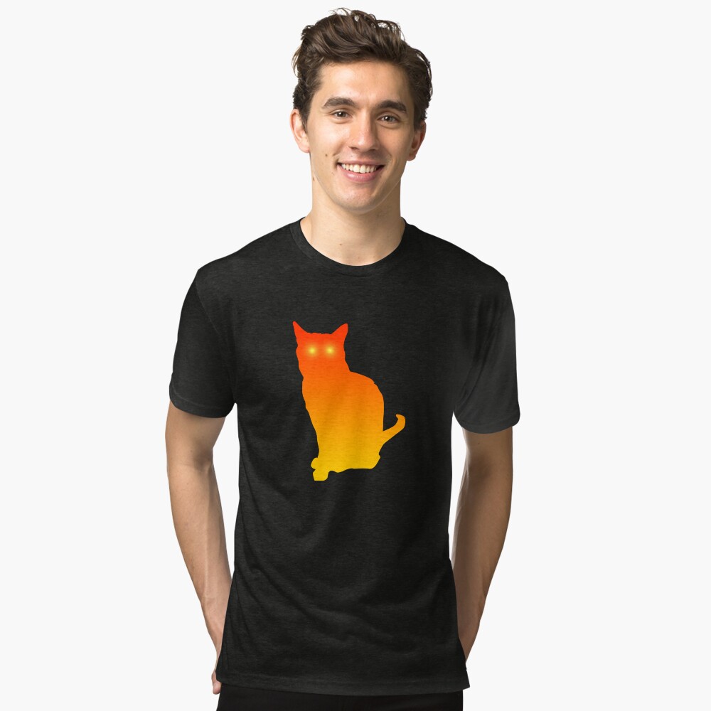 Item preview, Tri-blend T-Shirt designed and sold by catladyjoy.
