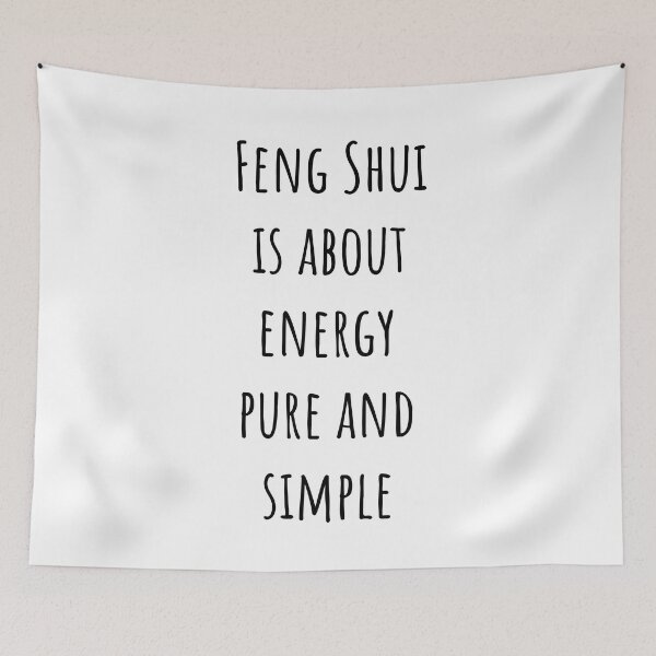 Item preview, Feng Shui Energy, Pure and Simple - FengShui Quote designed and sold by FengShuiLounge.