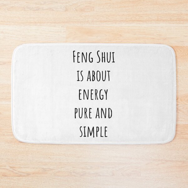 Item preview, Feng Shui Energy, Pure and Simple - FengShui Quote designed and sold by FengShuiLounge.