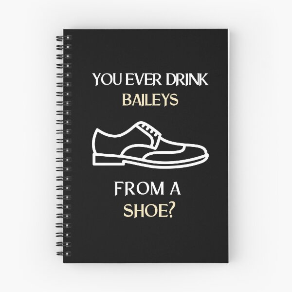 Item preview, You ever drink baileys from a shoe? Funny, for British comedy tv show lovers. Give as birthday or Christmas gift for your friends, kids, son, dad or brother who loves Old gregg from the mighty boosh designed and sold by Saffire6.