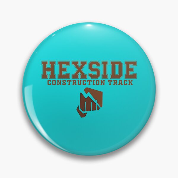Item preview, Hexside Construction Track    designed and sold by CustomTeaShirth.