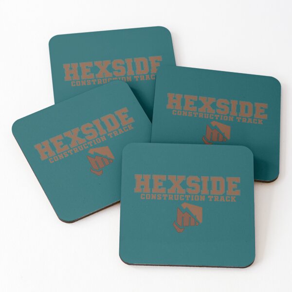 Item preview, Hexside Construction Track    designed and sold by CustomTeaShirth.