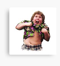 Chunk The Goonies Merchandise Canvas Print