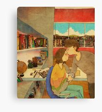 A peck Canvas Print