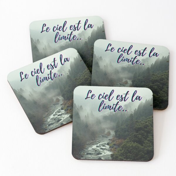 Item preview, Sky is not the limit - popular french quotes theme gifts  designed and sold by RebelliousRosee.