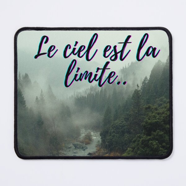 Item preview, Sky is not the limit - popular french quotes theme gifts  designed and sold by RebelliousRosee.