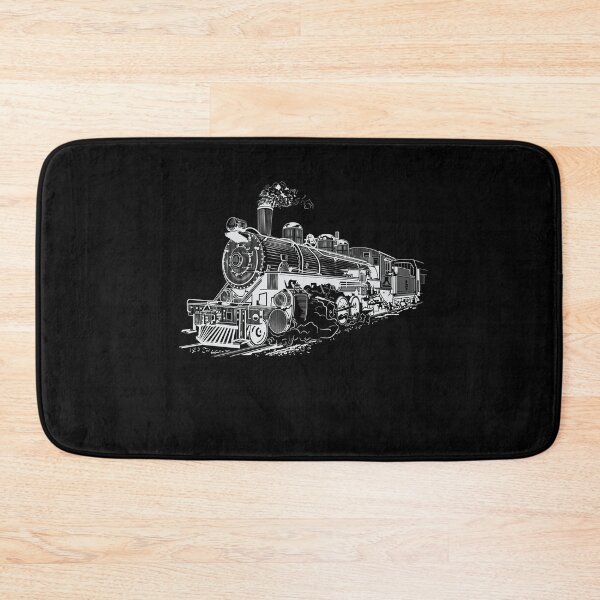 Item preview, Steam Locomotive Retro Railroad Fashion designed and sold by MooonTees.