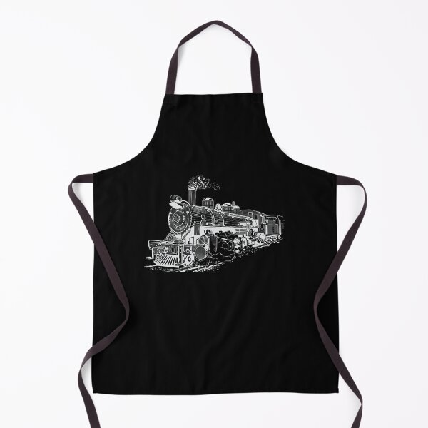 Item preview, Steam Locomotive Retro Railroad Fashion designed and sold by MooonTees.