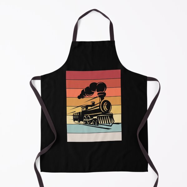 Item preview, Steam Locomotive Retro Railroad Fashion designed and sold by MooonTees.