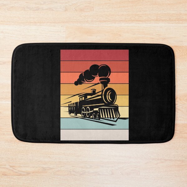 Item preview, Steam Locomotive Retro Railroad Fashion designed and sold by MooonTees.