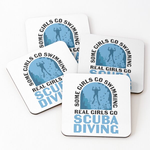 Item preview, Some Girls go Swimming. Real Girls go Scuba Diving designed and sold by Lonesome-Fox.