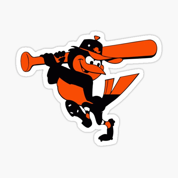 angry bird baltimore logo Sticker