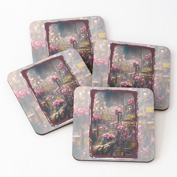 Item preview, Abstract Strange Flowers designed and sold by tabemisa.