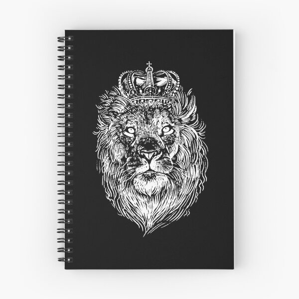 Item preview, lion with crown designed and sold by JanooFactory.