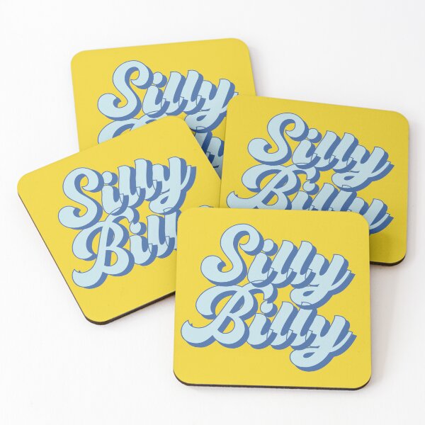 Item preview, Silly Billy - Yellow & Blue designed and sold by LolliFlop.