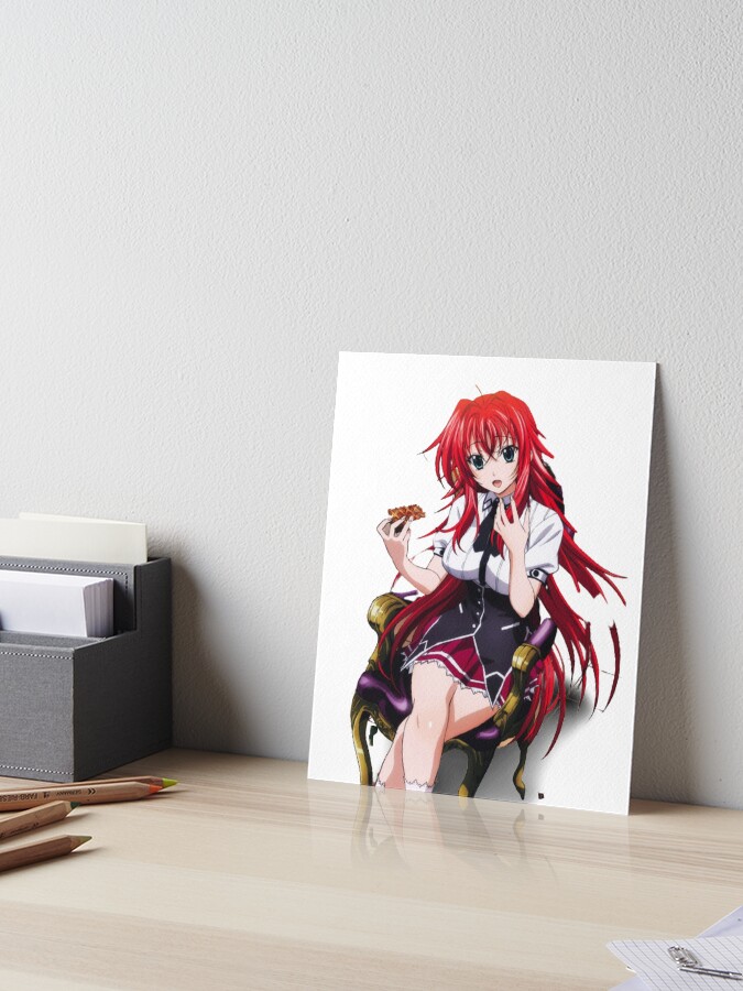 High School DxD Anime Main Characters Art Board Print for Sale by