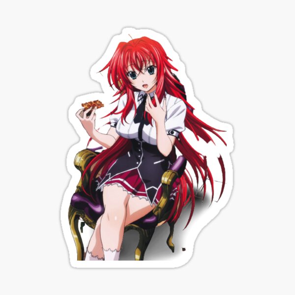 Rias Gremory High School DxD Glossy Sticker Anime Waterproof!