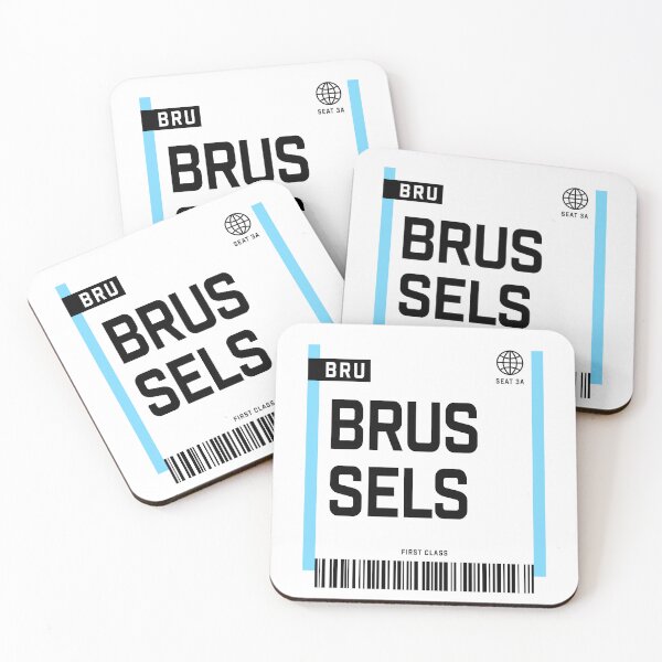 Item preview, Brussels BRU Boarding Pass designed and sold by irony.
