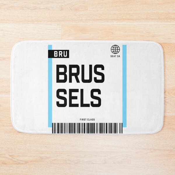 Item preview, Brussels BRU Boarding Pass designed and sold by irony.