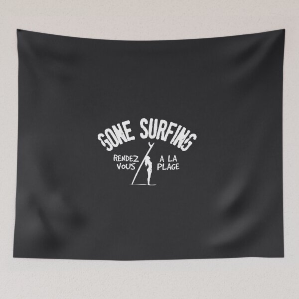 Item preview, Gone surfing vintage style designed and sold by VUE-MER.