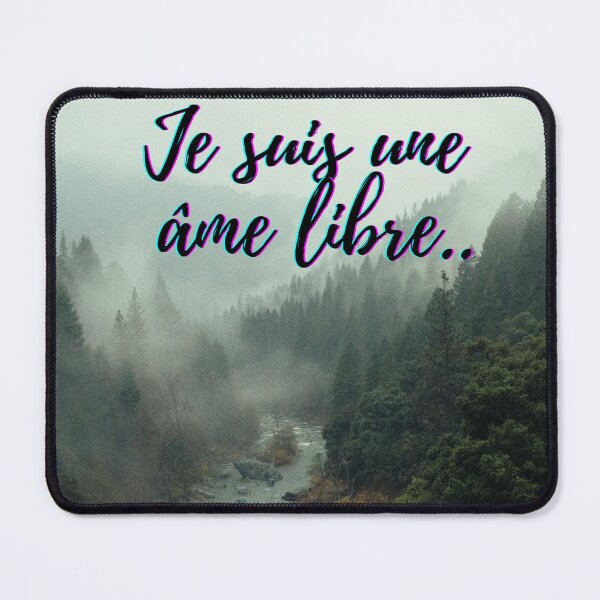 Item preview, I am a free soul - popular french quotes theme gifts designed and sold by RebelliousRosee.