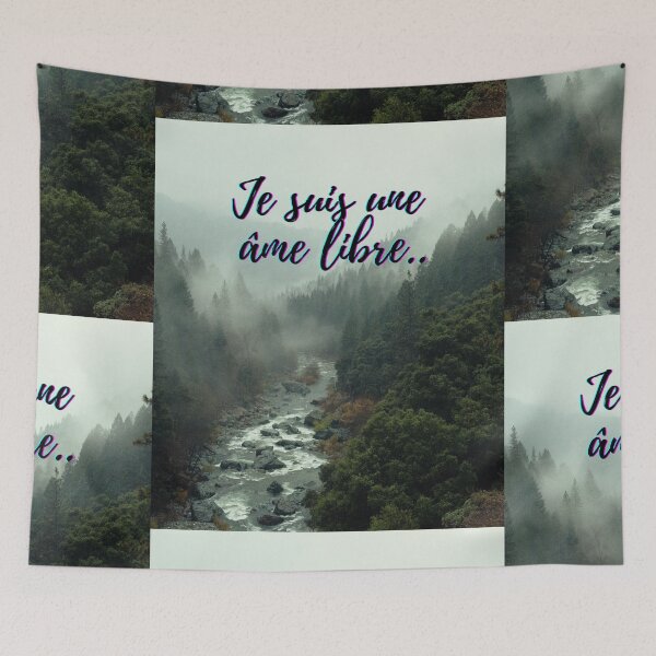 Item preview,  I am a free soul - popular french quotes theme gifts  designed and sold by RebelliousRosee.