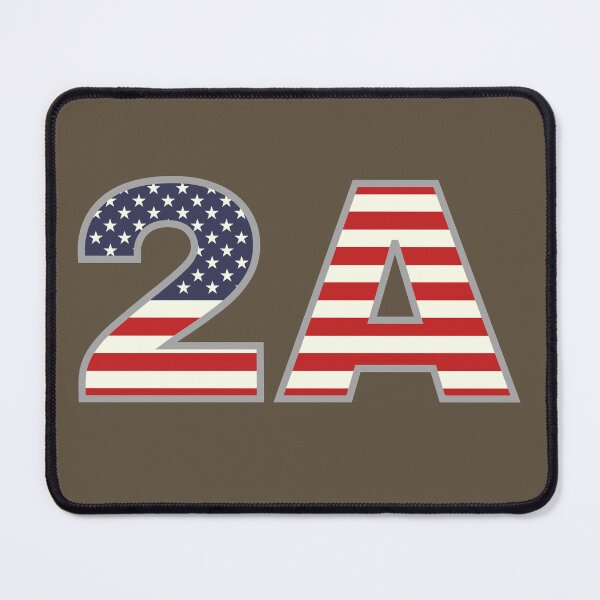 Item preview, 2A Second Amendment in flag colors designed and sold by EverLife.