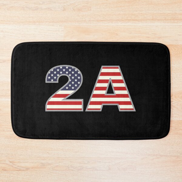 Item preview, 2A Second Amendment in flag colors designed and sold by EverLife.