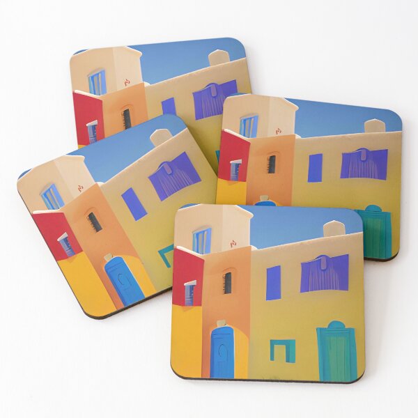 Item preview, Colorful Greek Village  designed and sold by TheDreamEffect.